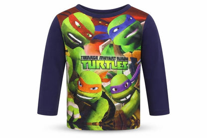George Boys Black   Basic T-Shirt Size 3-4 Years  - Ninja Turtle