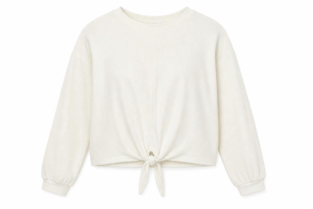 Womens UK Size M Primark White Pullover Jumper