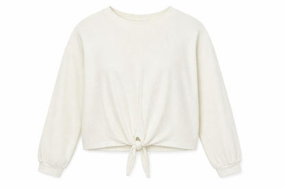Womens UK Size M Primark White Pullover Jumper