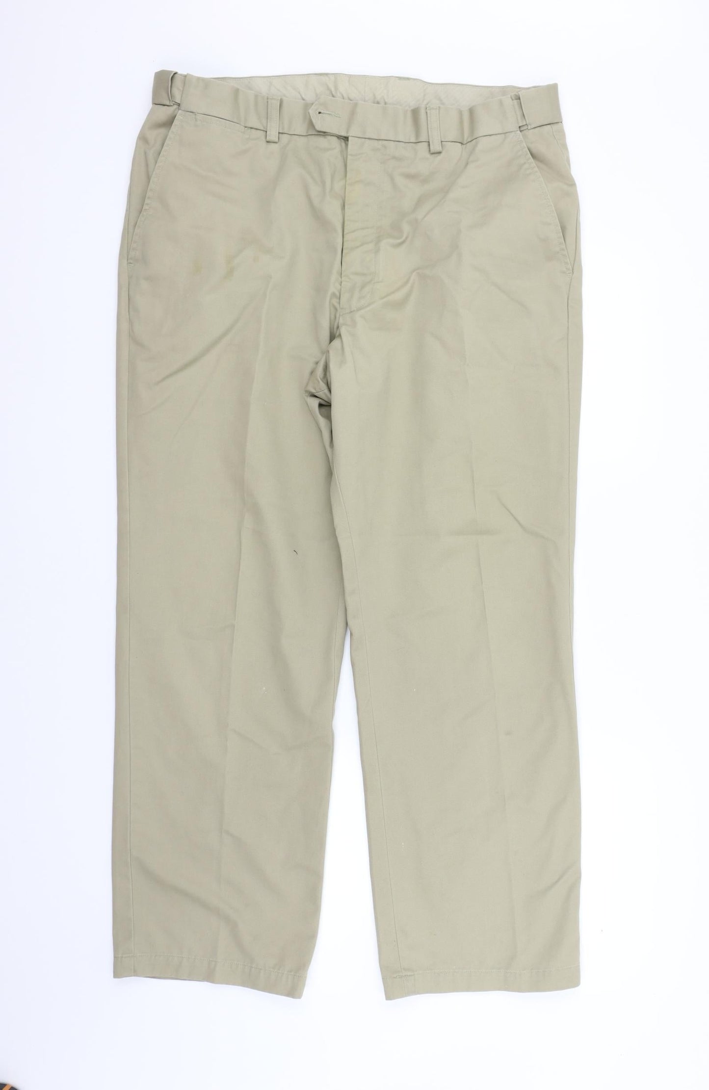 Womens UK Size 38 in Marks and Spencer Regular Fit  Beige Trousers