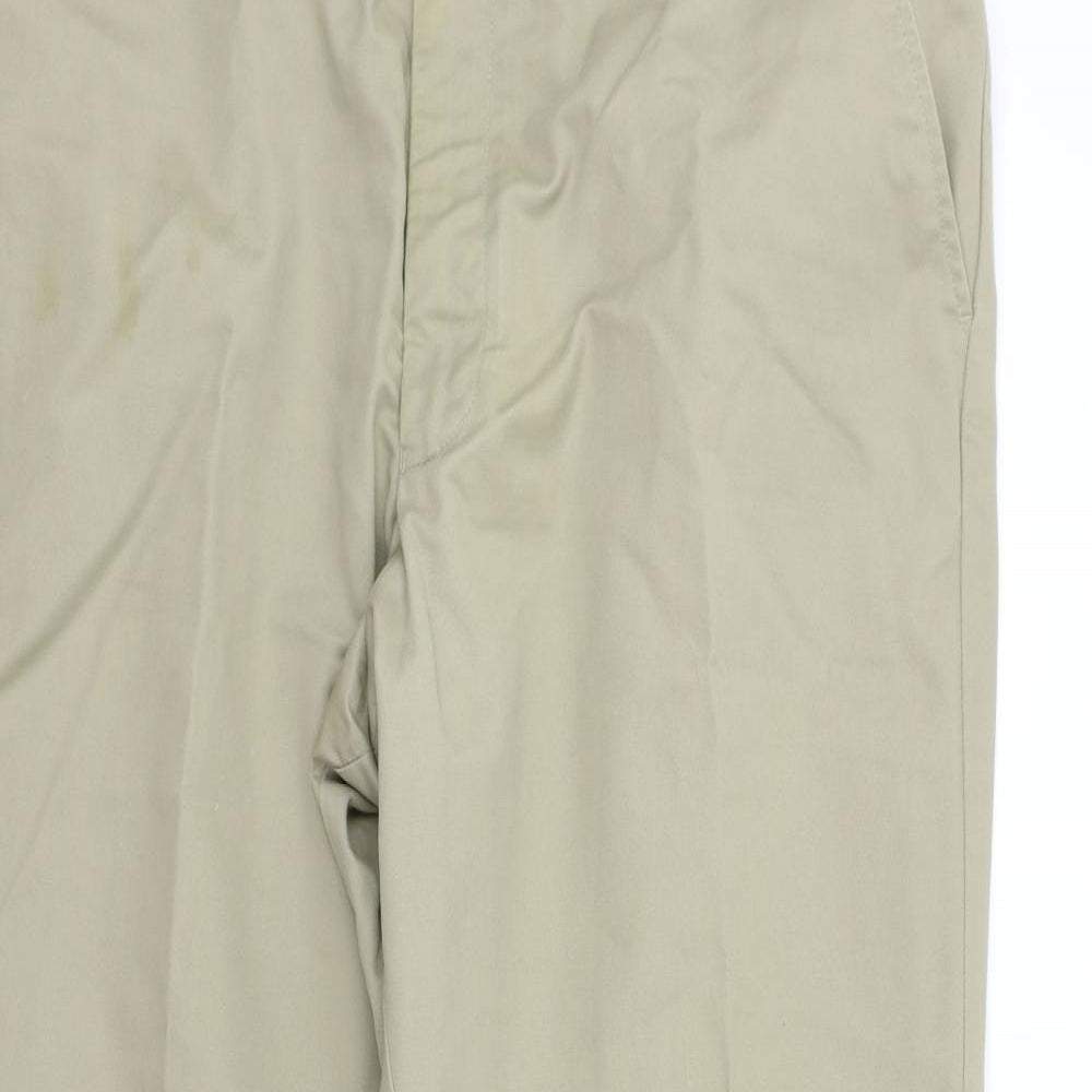 Womens UK Size 38 in Marks and Spencer Regular Fit  Beige Trousers