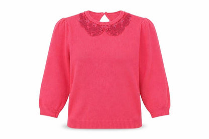 River Island Womens Pink   Pullover Jumper Size 10