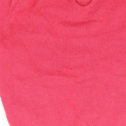 River Island Womens Pink   Pullover Jumper Size 10