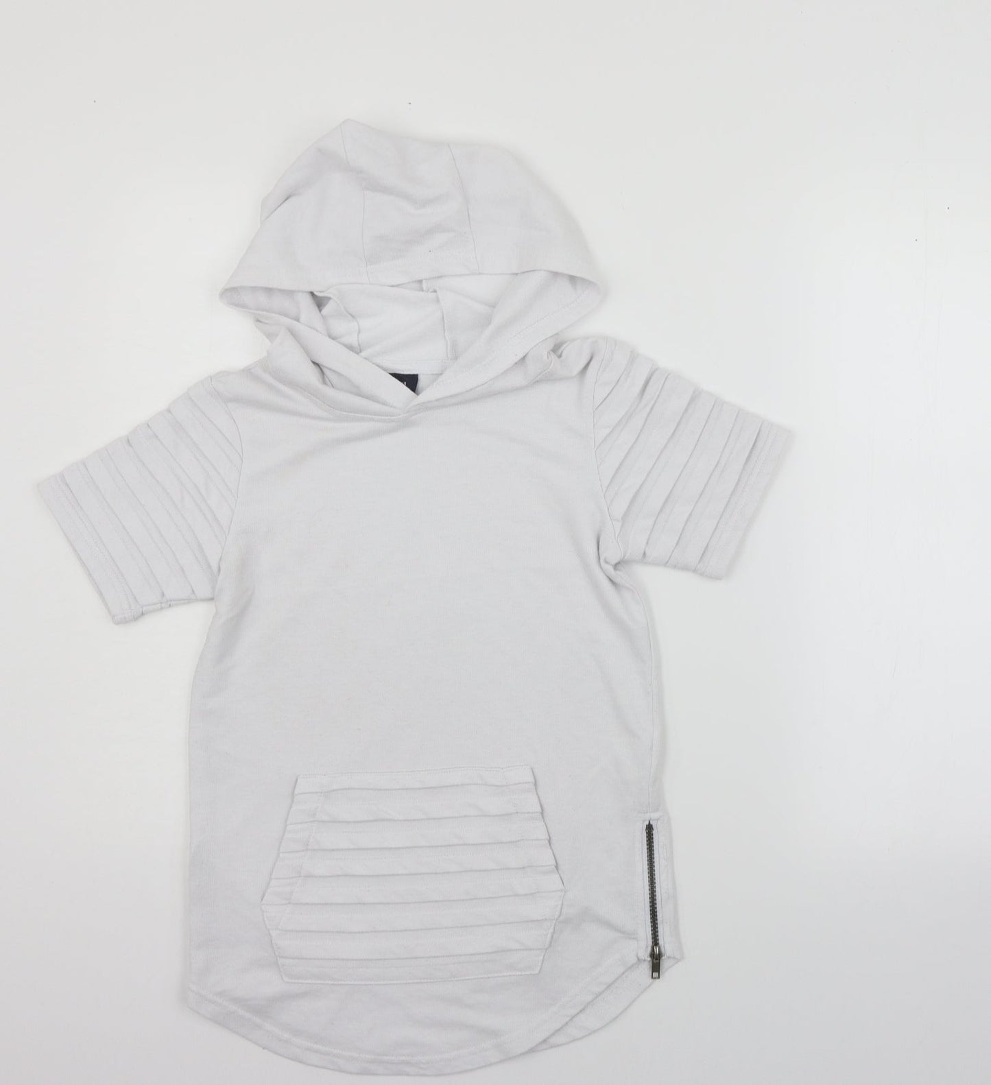 urban id Girls White   Pullover Jumper Size 7-8 Years