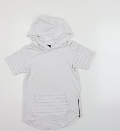 urban id Girls White   Pullover Jumper Size 7-8 Years