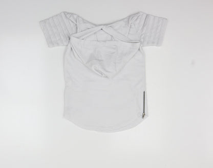 urban id Girls White   Pullover Jumper Size 7-8 Years