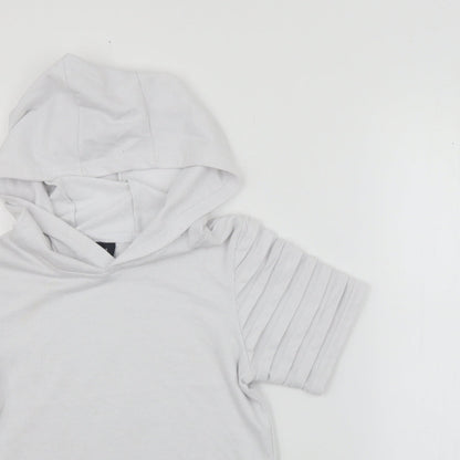 urban id Girls White   Pullover Jumper Size 7-8 Years