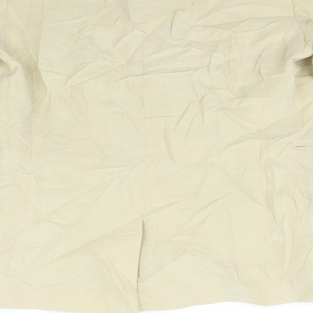 H&M Womens Beige   Jacket Suit Size 10