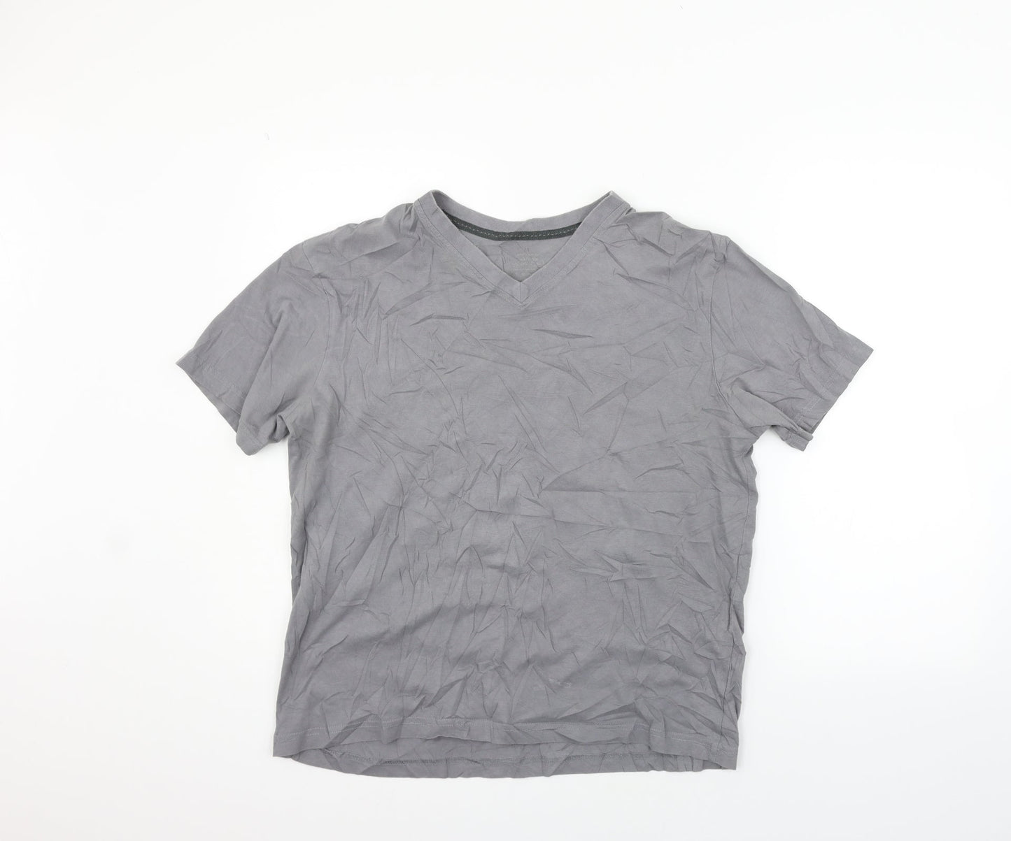 TU Womens Grey   Basic T-Shirt Size M