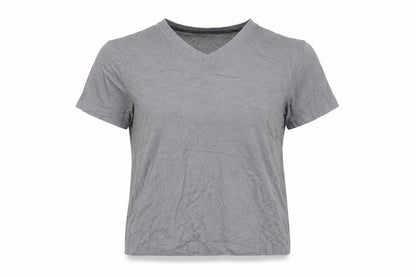Tu Womens Grey   Basic T-Shirt Size M