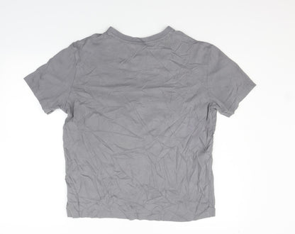 TU Womens Grey   Basic T-Shirt Size M
