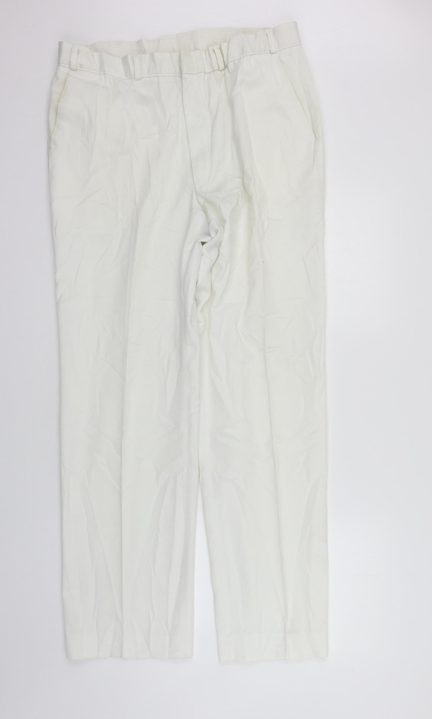 ST MICHAEL Womens White   Straight Jeans Size 38 in L32 in - washable marks