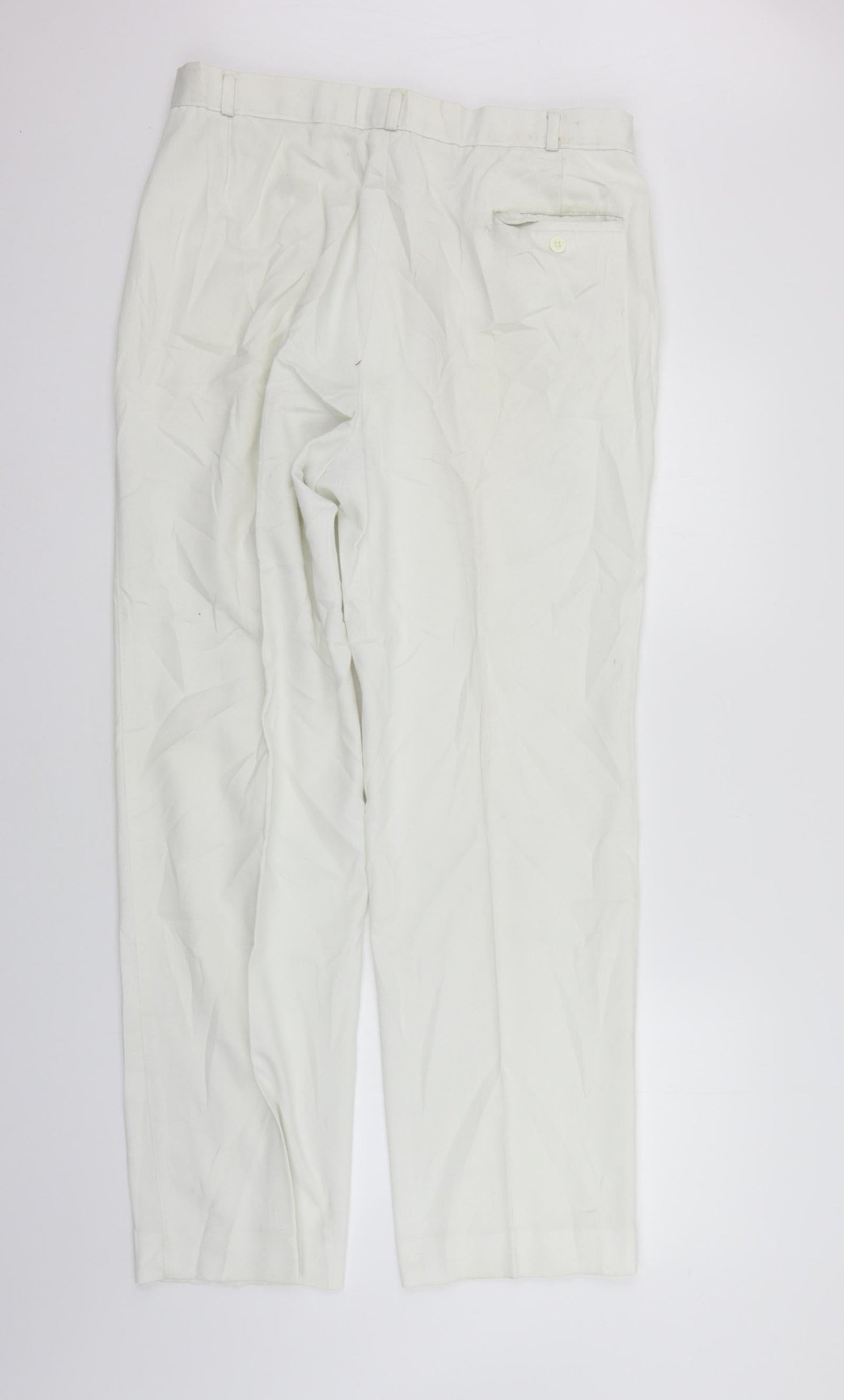 ST MICHAEL Womens White   Straight Jeans Size 38 in L32 in - washable marks