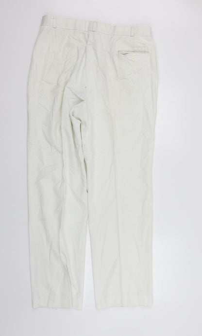 ST MICHAEL Womens White   Straight Jeans Size 38 in L32 in - washable marks