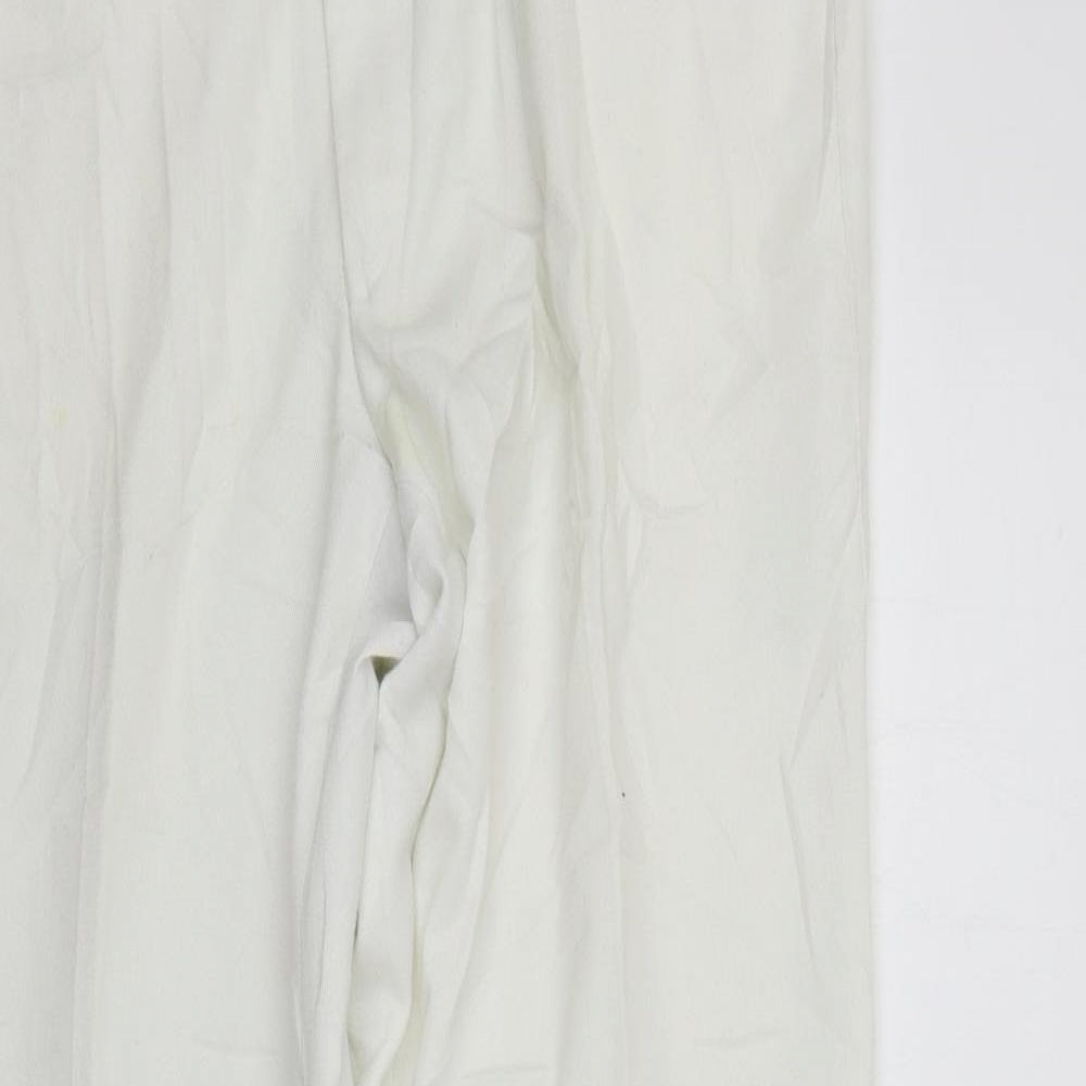 ST MICHAEL Womens White   Straight Jeans Size 38 in L32 in - washable marks