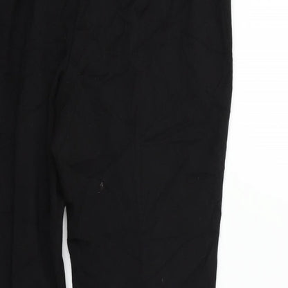 Womens UK Size 14 Marks and Spencer Regular Fit  Black Trousers