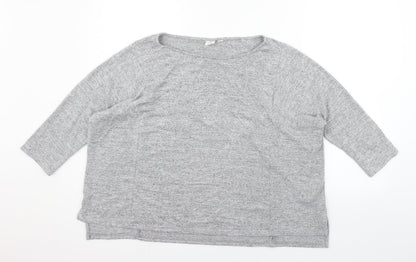 Womens UK Size S Gap Grey Basic T-Shirt