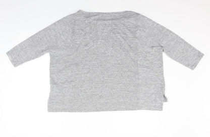 Womens UK Size S Gap Grey Basic T-Shirt