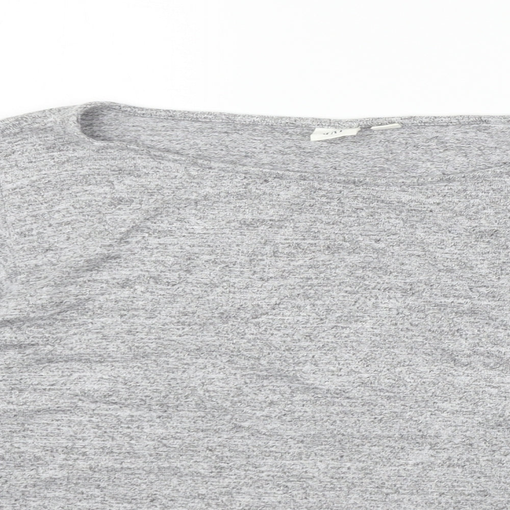 Womens UK Size S Gap Grey Basic T-Shirt
