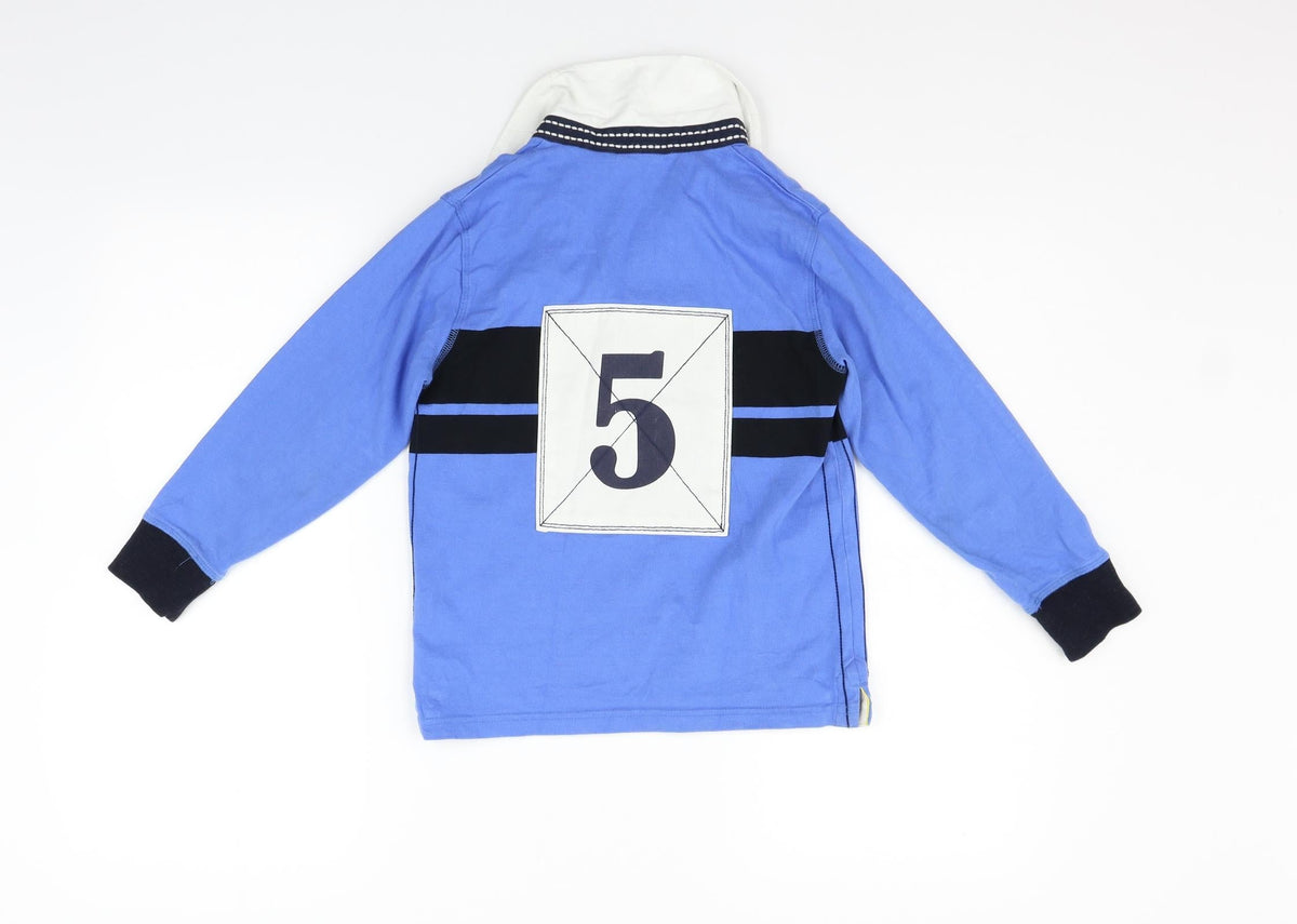 Next Boys Blue   Basic Polo Size 7 Years  - 5