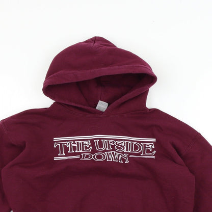 Gildan Girls Purple   Pullover Hoodie Size XL