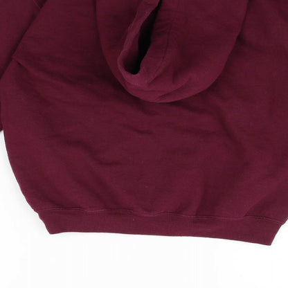 Gildan Girls Purple   Pullover Hoodie Size XL