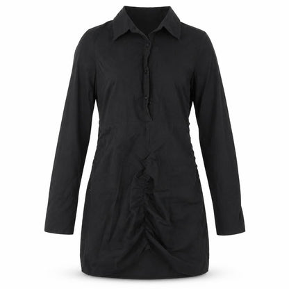 PRETTYLITTLETHING Womens Black   A-Line  Size 10