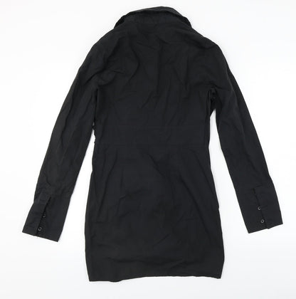 PRETTYLITTLETHING Womens Black   A-Line  Size 10