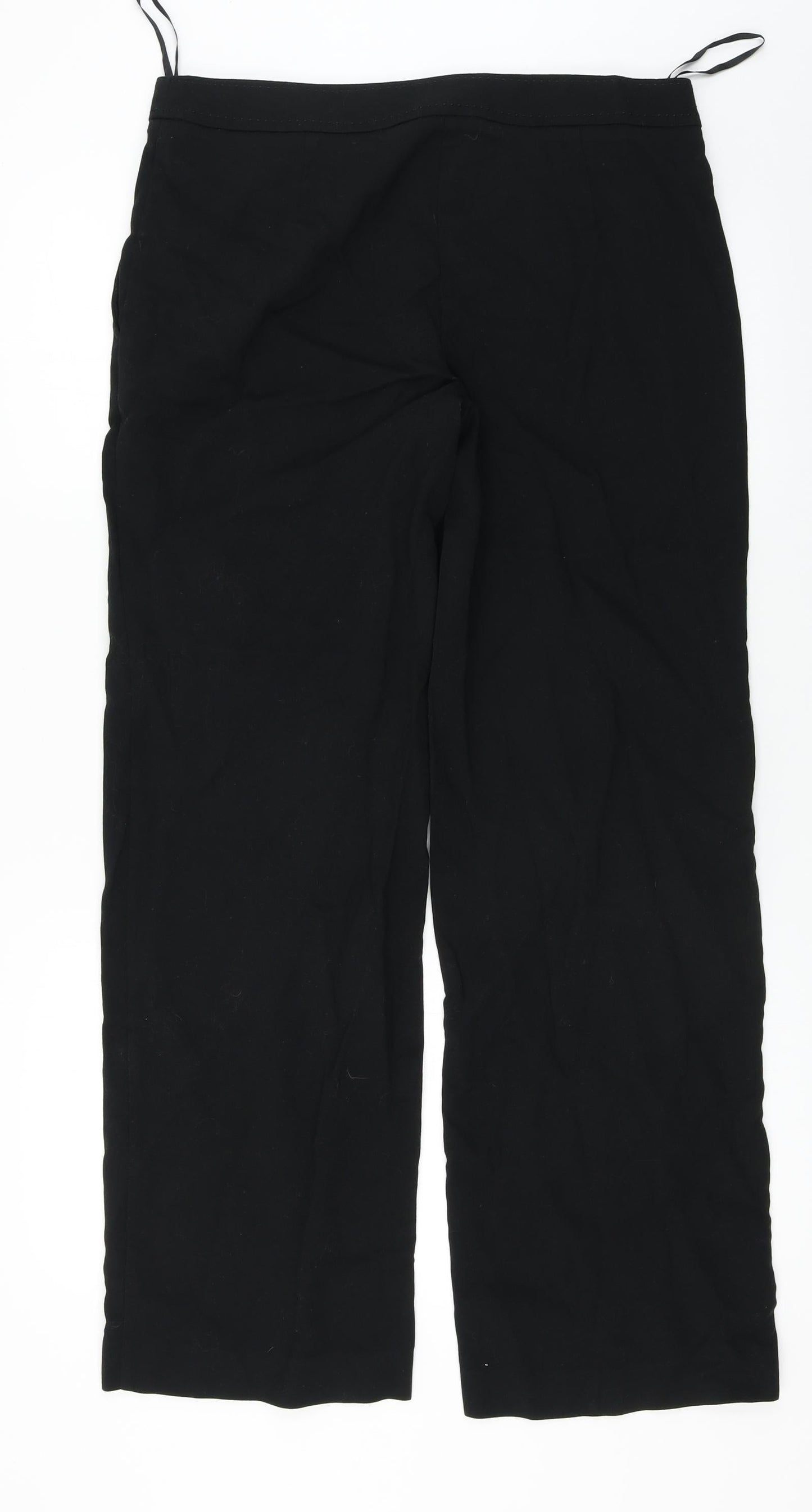 Womens UK Size 10 NEXT Regular Fit  Black Trousers