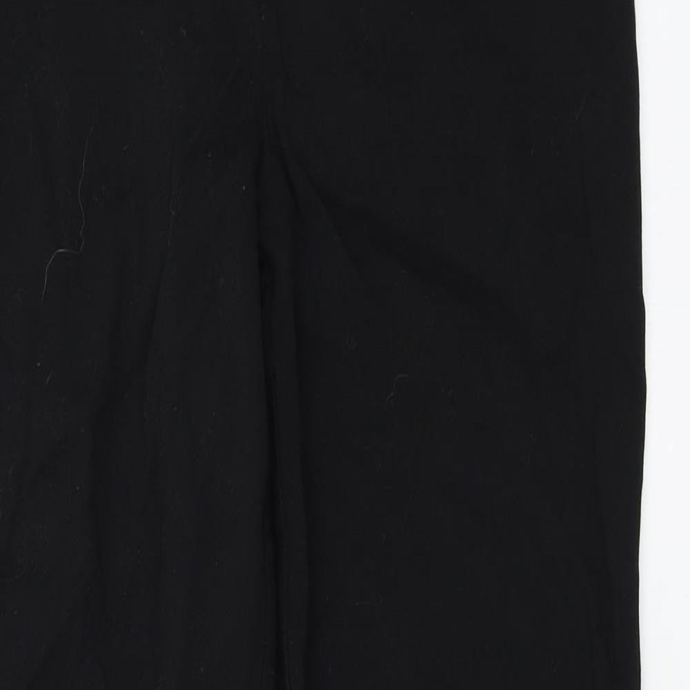 Womens UK Size 10 NEXT Regular Fit  Black Trousers