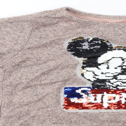 Supreme  Girls Beige   Pullover Jumper Size 10 Years