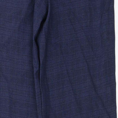 Womens UK Size 10 Marks and Spencer Regular Fit  Blue Trousers
