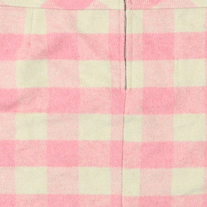 George  Womens Red Check  A-Line Skirt Size 36 in