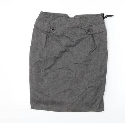 F&F  Womens Grey   A-Line Skirt Size 30 in