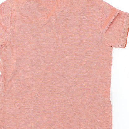 Preworn  Boys Orange   Basic Polo Size 11-12 Years