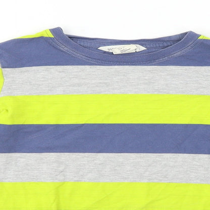 H&M  Boys Grey Striped  Basic T-Shirt Size 2 Years