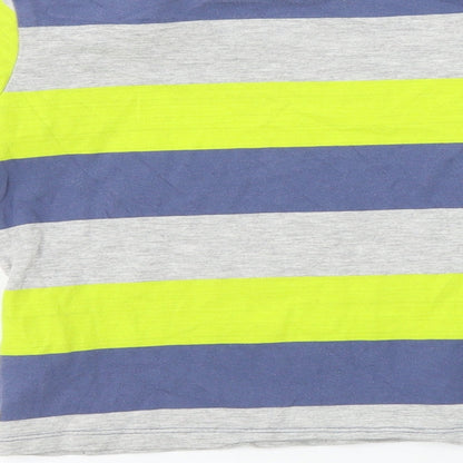 H&M  Boys Grey Striped  Basic T-Shirt Size 2 Years