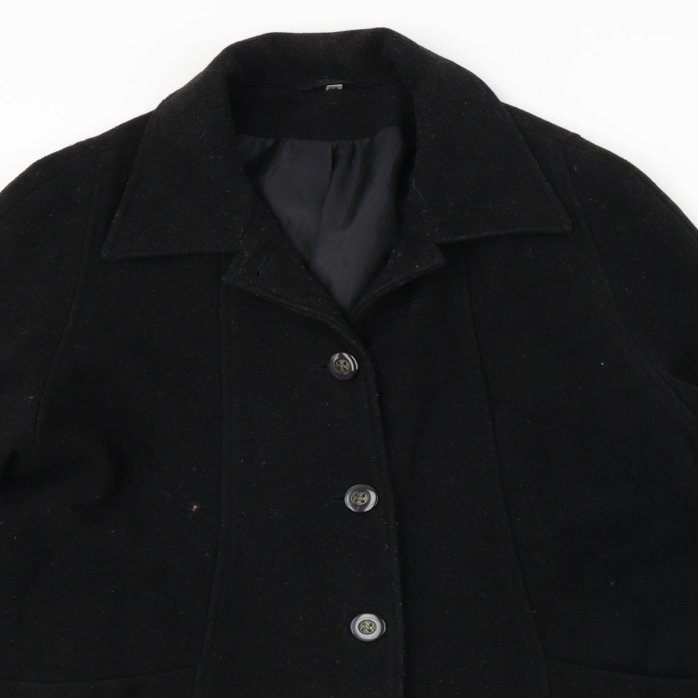 Womens UK Size 14 ELEGANCE Black Jacket