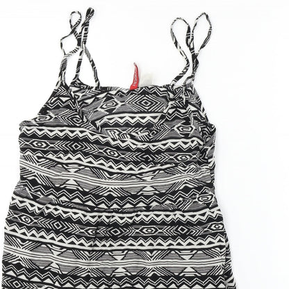 H&M Womens Black   Basic Blouse Size 4