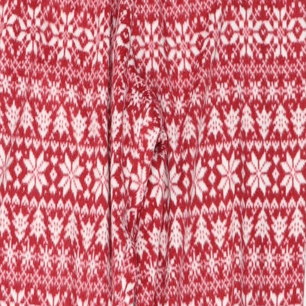 Womens UK Size 14 Marks and Spencer Regular Fit  Red Trousers