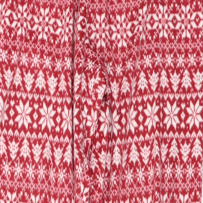 Womens UK Size 14 Marks and Spencer Regular Fit  Red Trousers