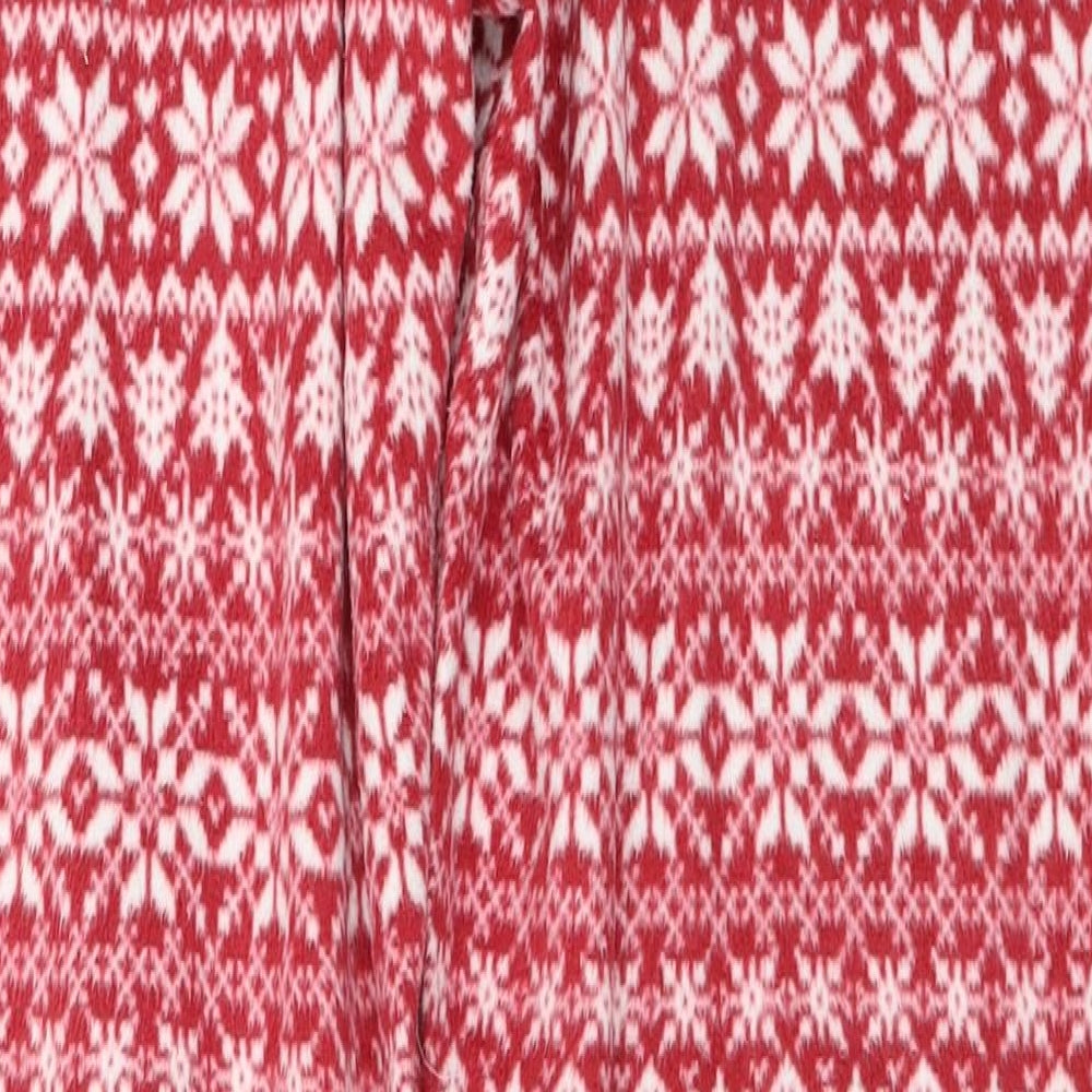 Womens UK Size 14 Marks and Spencer Regular Fit  Red Trousers