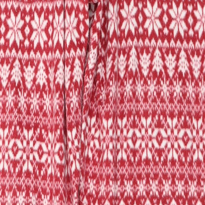 Womens UK Size 14 Marks and Spencer Regular Fit  Red Trousers