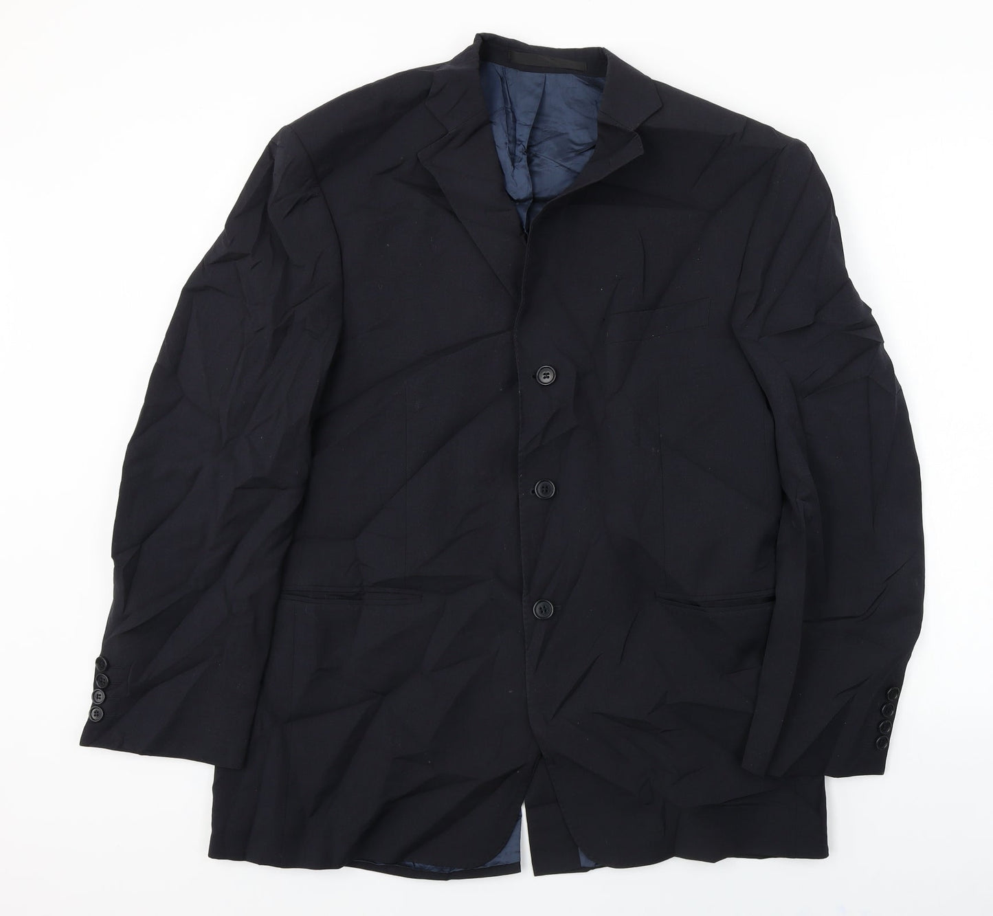 Mens UK Size 42 Marks and Spencer Regular Black Suit Jacket