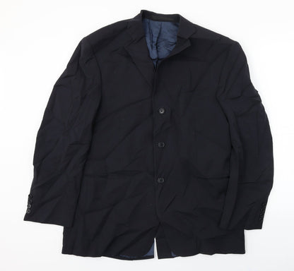 Mens UK Size 42 Marks and Spencer Regular Black Suit Jacket