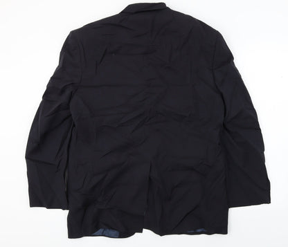 Mens UK Size 42 Marks and Spencer Regular Black Suit Jacket