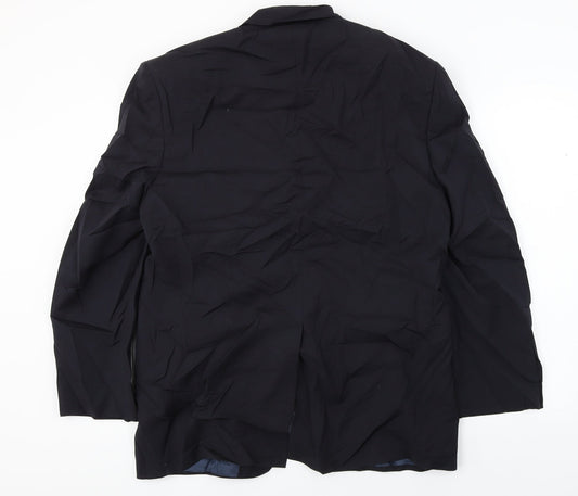 Mens UK Size 42 Marks and Spencer Regular Black Suit Jacket