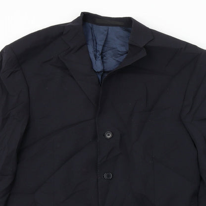 Mens UK Size 42 Marks and Spencer Regular Black Suit Jacket