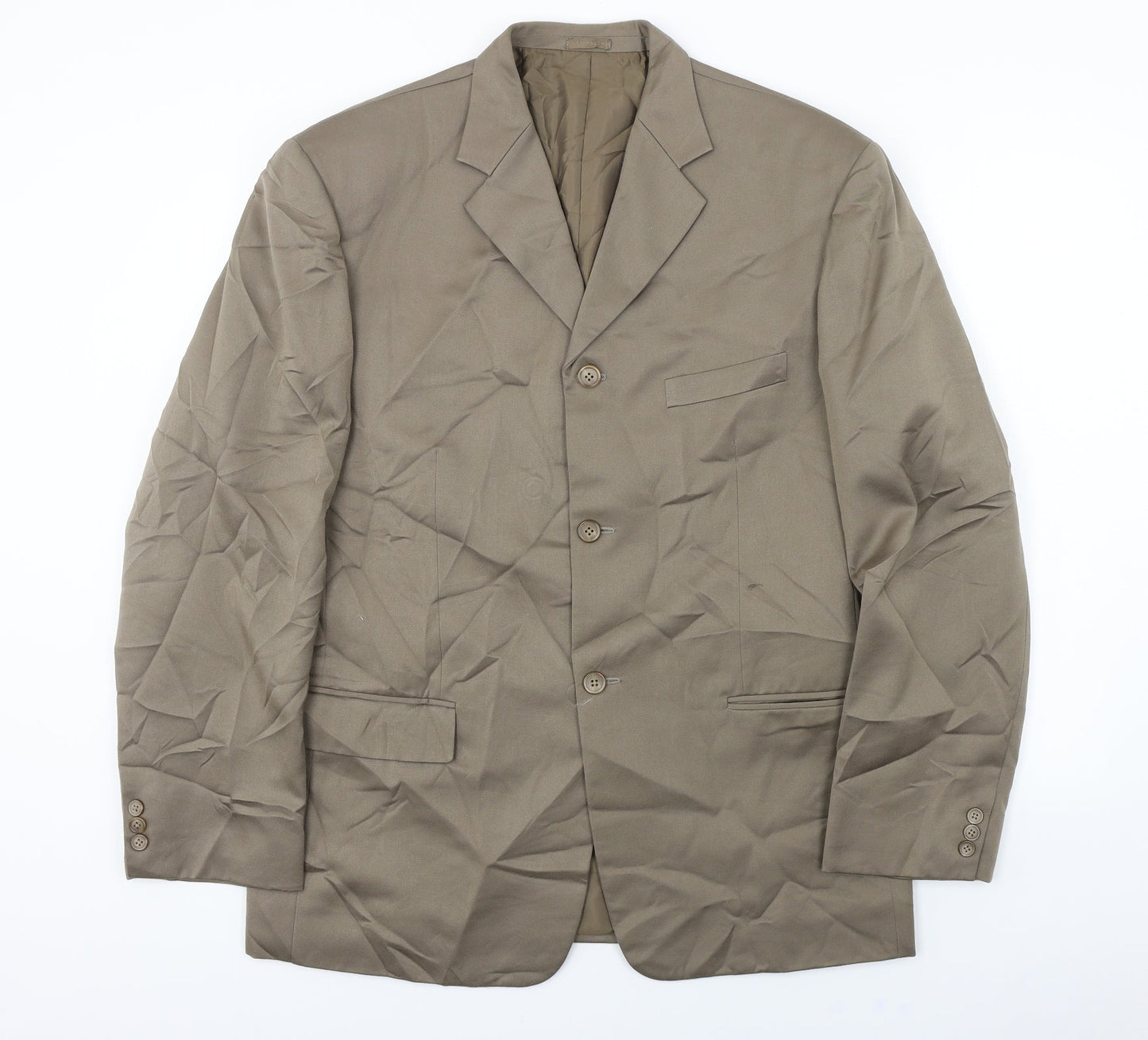 p&r fashion  Mens Brown   Jacket Blazer Size 38