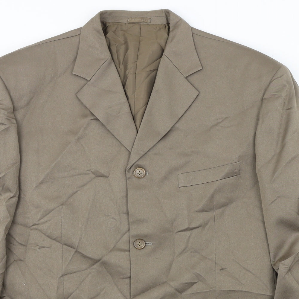 p&r fashion  Mens Brown   Jacket Blazer Size 38
